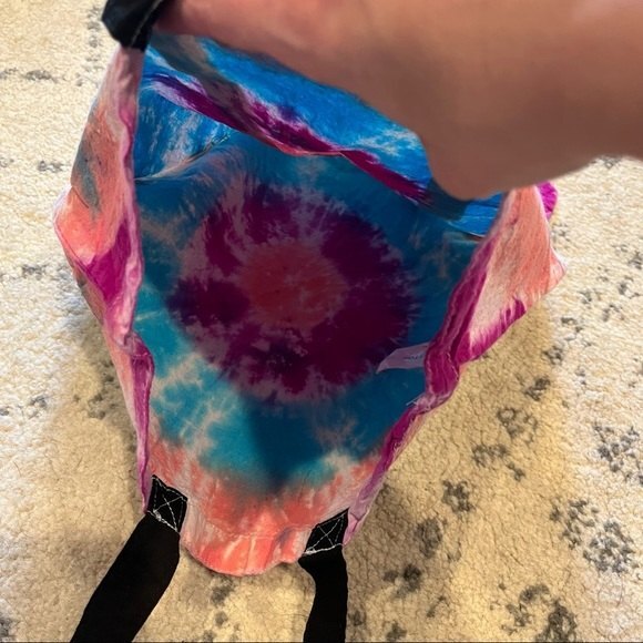 NEW Cotton Hand Dyed Tie Dye Tote Bag - Picture 3 of 4